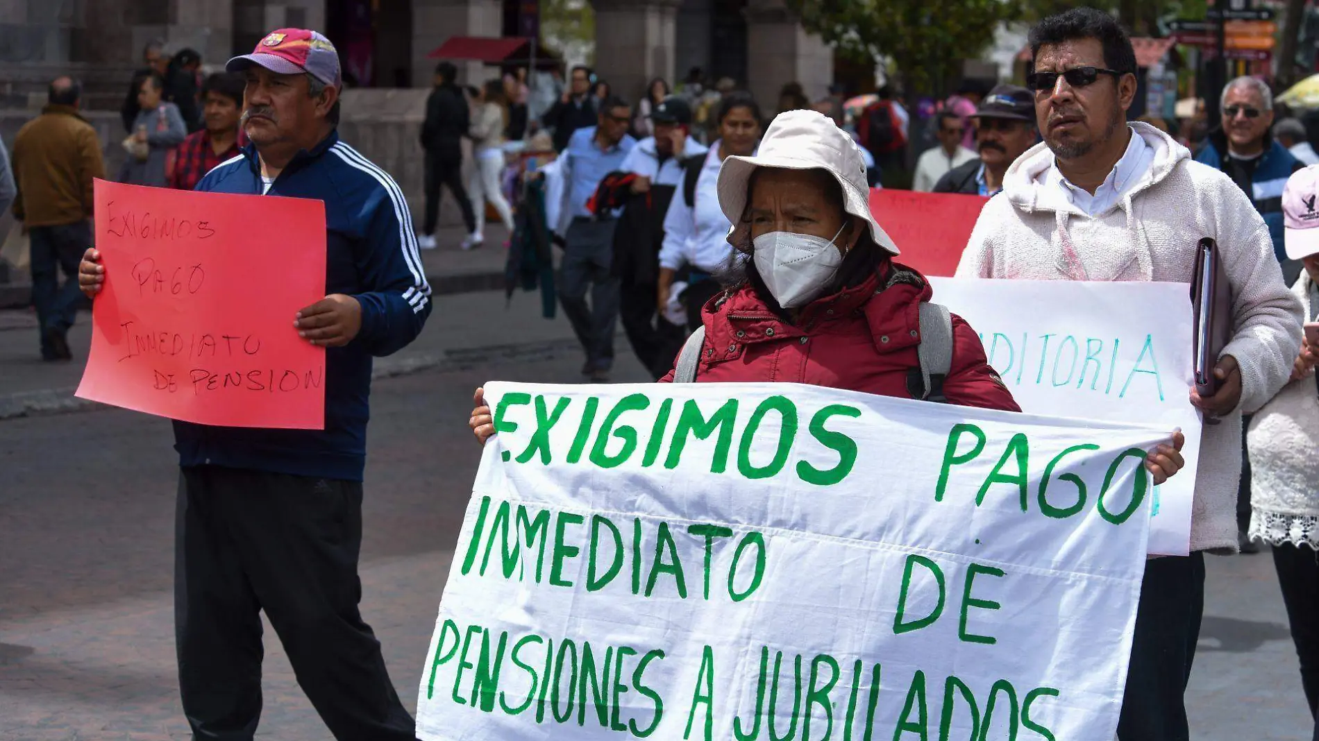 jubilados protesta